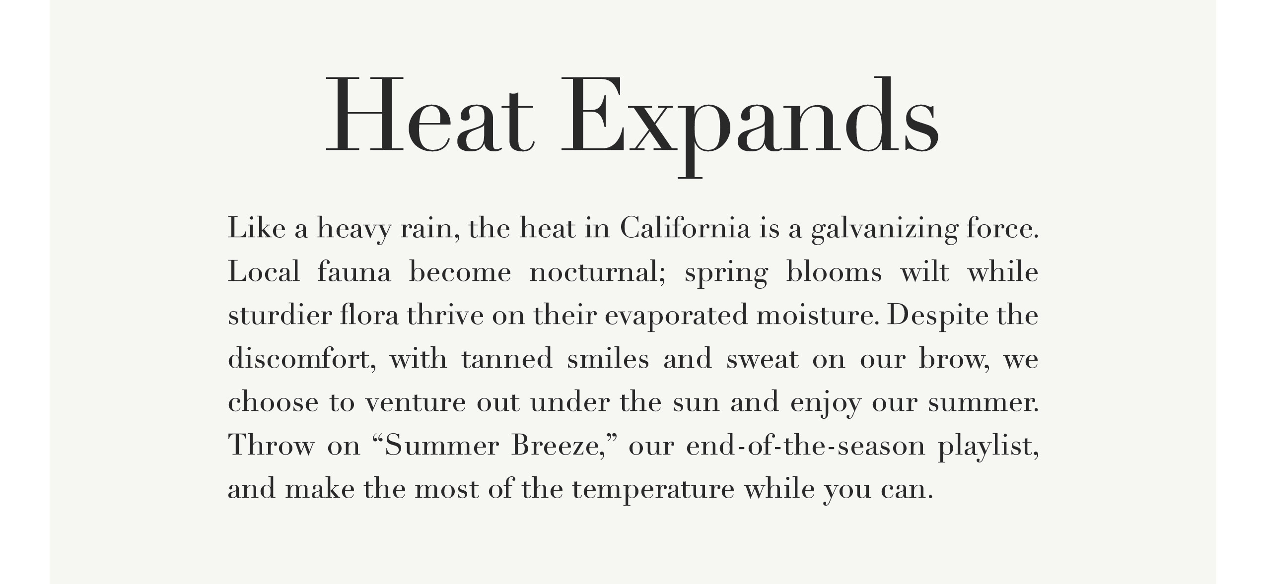 A. Rudin | Heat Expands