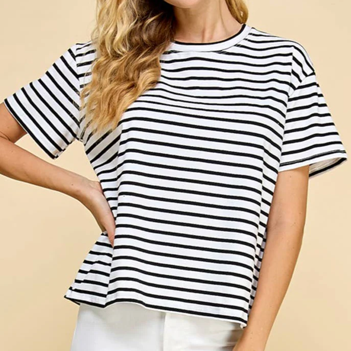 Image of Paige Striped Top
