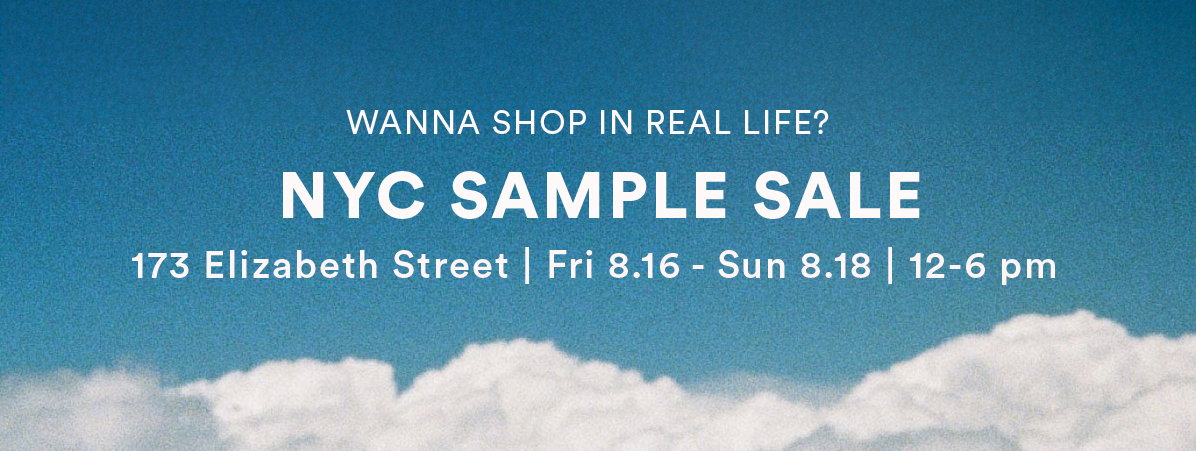nyc sample sale