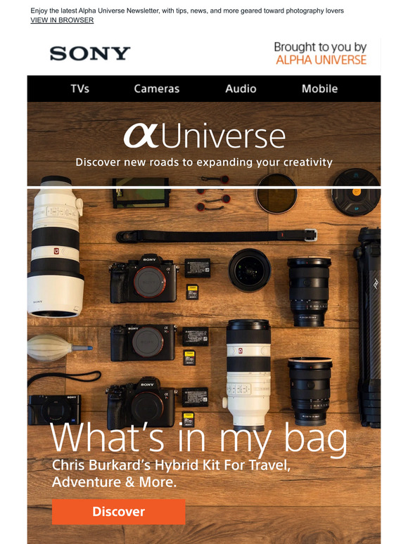 Inside Access to Sony Photography | August News, Tips, Profiles + More