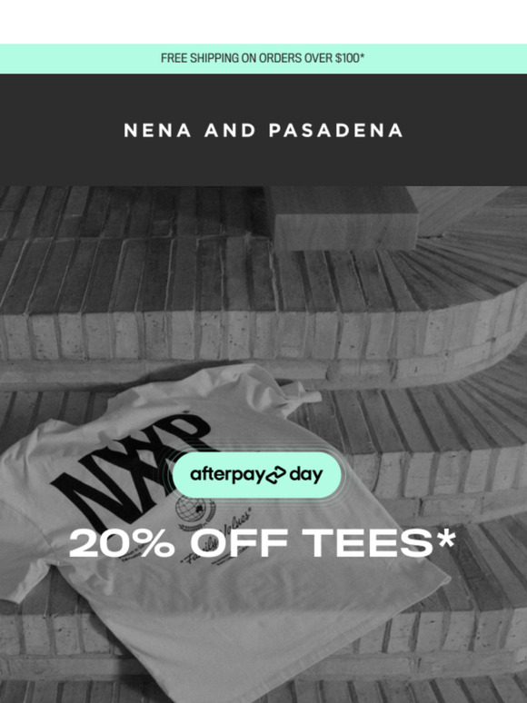 Your last shot at scoring 20% off our tees!