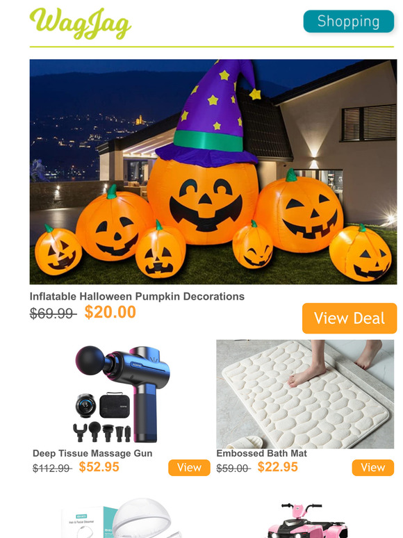 $20 for Inflatable Halloween Pumpkins 🎃