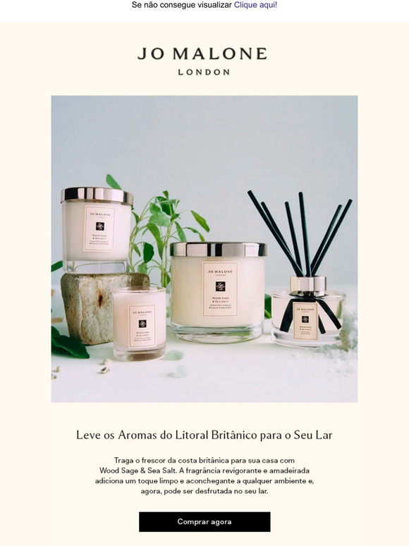 Encante-se pelos aromas da coleção Wood Sage & Sea Salt