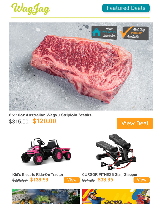 $20 Wagyu Striploin Steaks 🧑‍🍳🏅