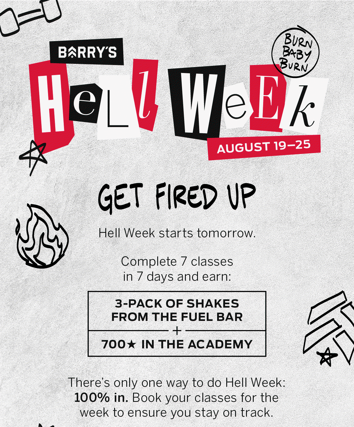 SIGN UP FOR HELL WEEK