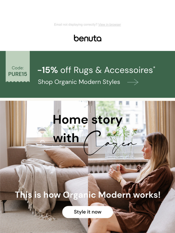 📷 Homestory: Organic Modern | -15% extra