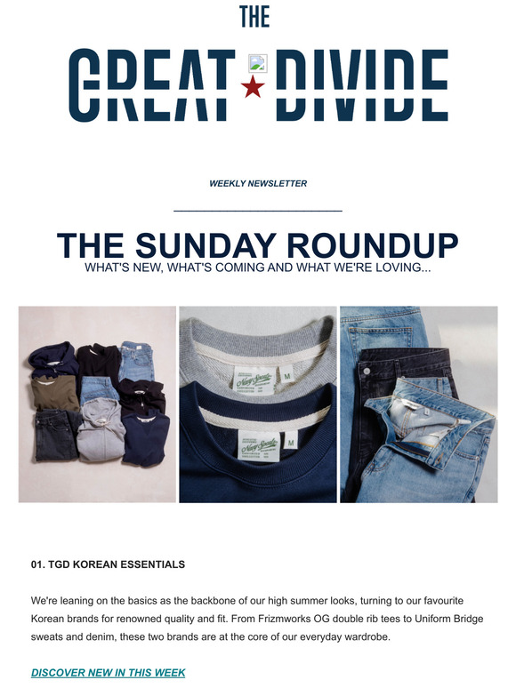 THE SUNDAY ROUNDUP | TGD NEWSLETTER
