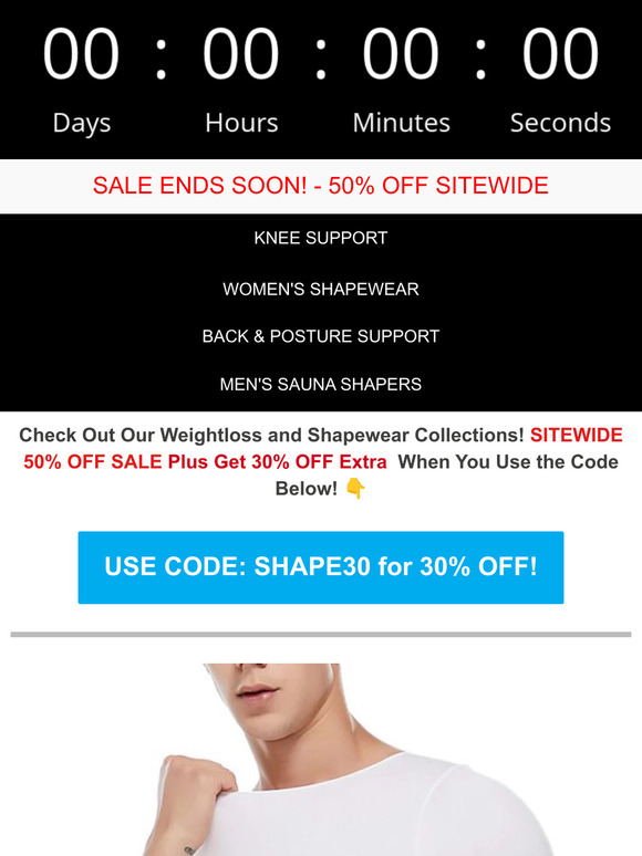VIP EXCLUSIVE SALE!💰COMPRESSION SHIRT GIVEAWAY!🎽TODAY ONLY! 80% OFF! All Compression Shapewear!😊24 Hour Sale!