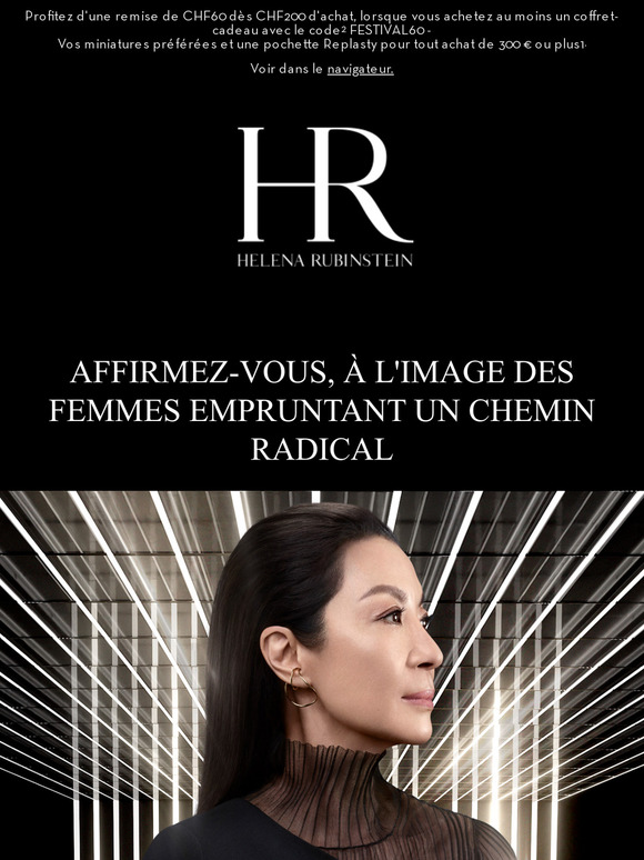 Avec Michelle Yeoh, affirmez-vous et empruntez un chemin radical