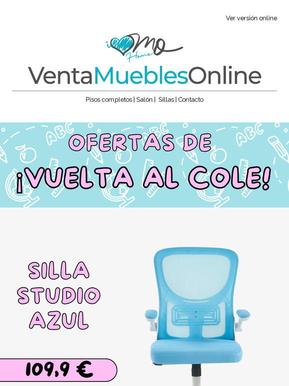 ✏️ VUELTA AL COLE ✏️ Todo Juvenil ¡Con hasta 80% dto! Escritorios, sillas...