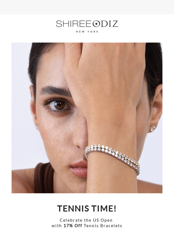 US Open Time! 17% Off Diamond Tennis Bracelets 💎💎💎