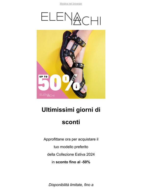 Ultimissimi giorni di sconti