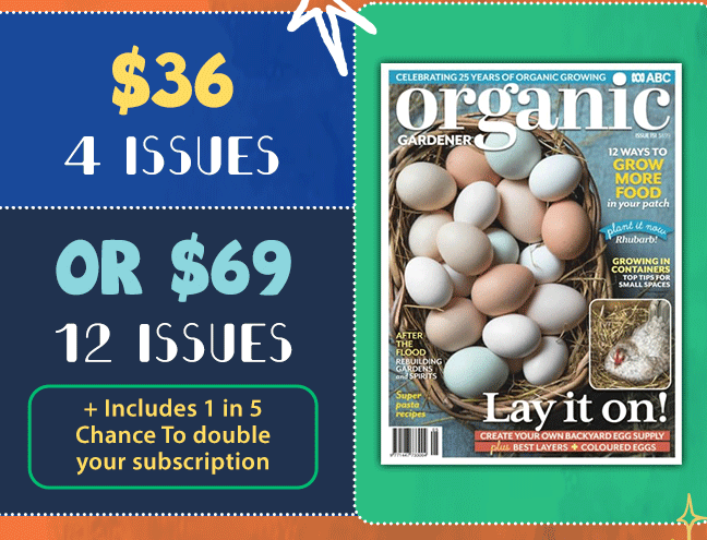 ABC Organic Gardener, from $36