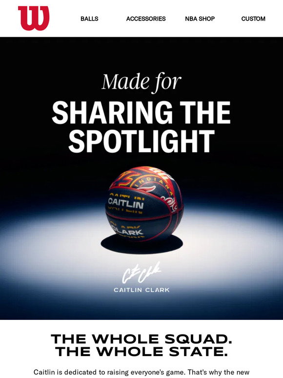 Fever Rising Ball Wilson: Introducing The Caitlin Clark Fever Rising Ball 🔥 | Milled