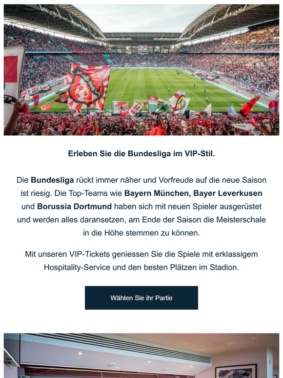 ⚽ Für unsere Fußballfans: Bundesliga, Premier League und mehr