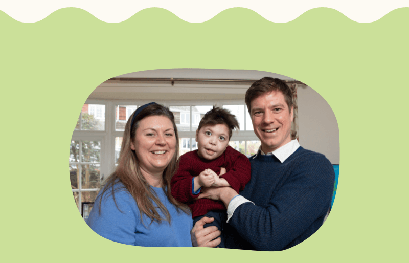 Thomas and his parents