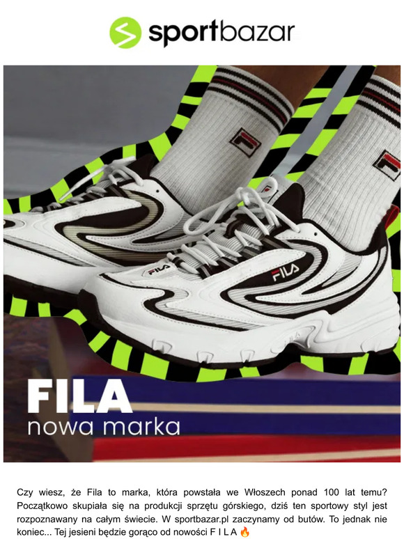 ⬜🟥⬛  F I L A  na sportbazar.pl ⭢