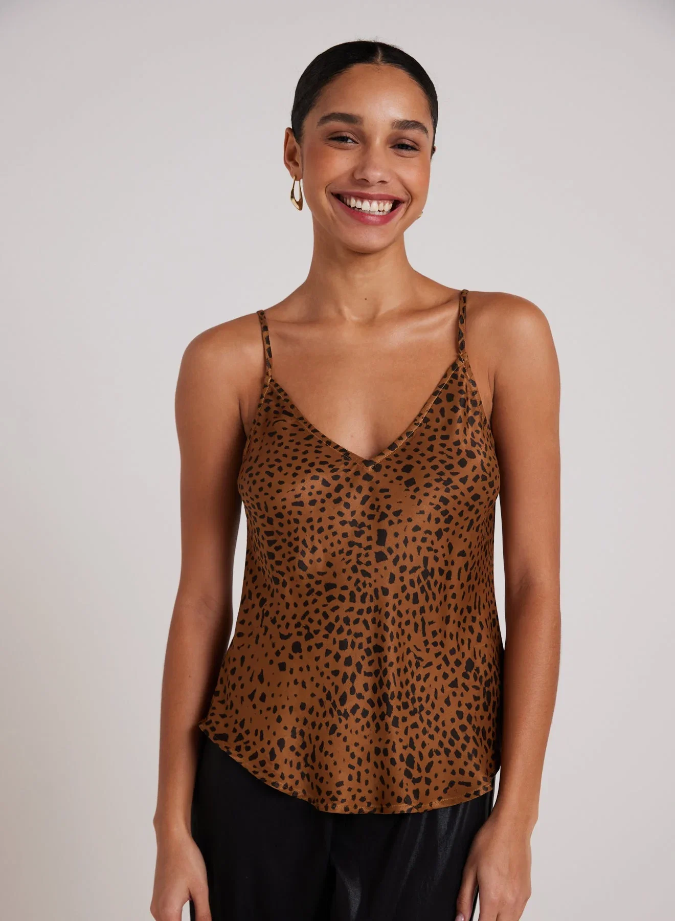 Image of V-Neck Camisol - Bronzed Maple