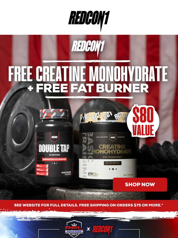 [Today Only]👀 Free Creatine + Free Fat Burner