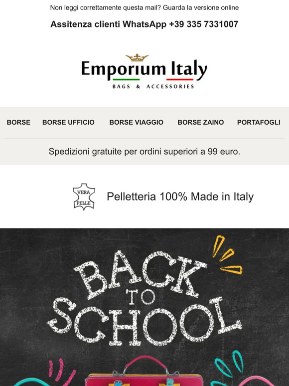 ✏️ Back to School in stile: collezione cartelle in pelle