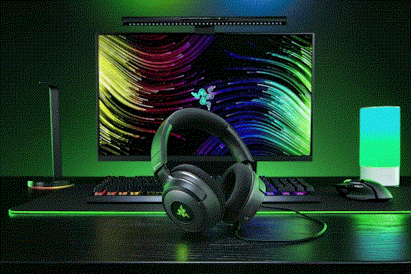 Gif Led Razer Razer: 🌈🎧Just Dropped: Razer Kraken V4 | Milled