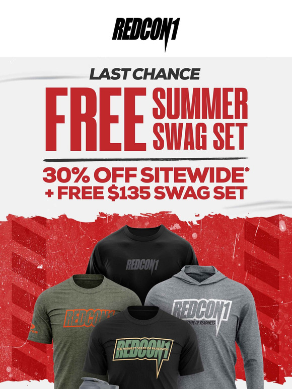 LAST CHANCE⏰ 30% OFF Sitewide* + Free Swag Set