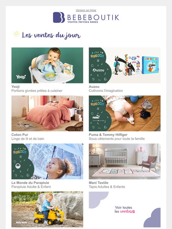 Bebeboutik: 🥦 C'est YOOJI qui régale pour la rentrée 🥕 | Milled