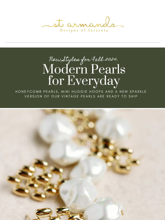 New Fall Arrivals: Modern Pearls for Everyday!