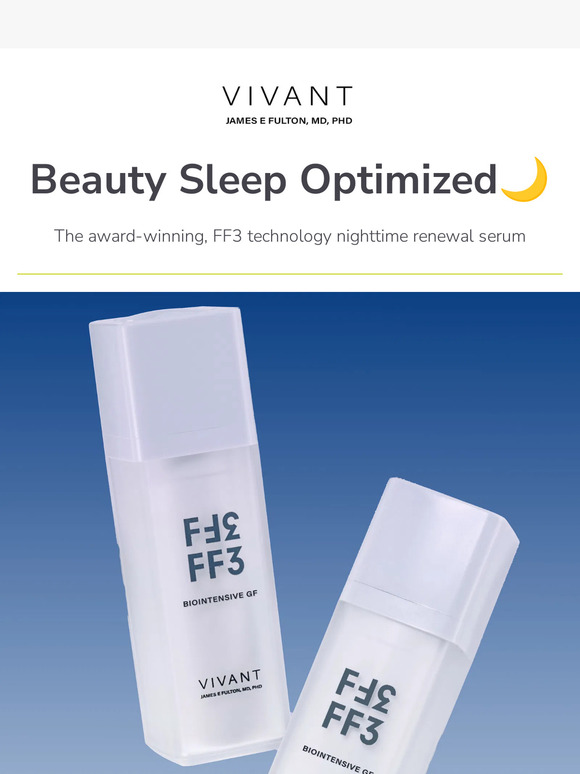 Unlock the science of beauty overnight 🌙