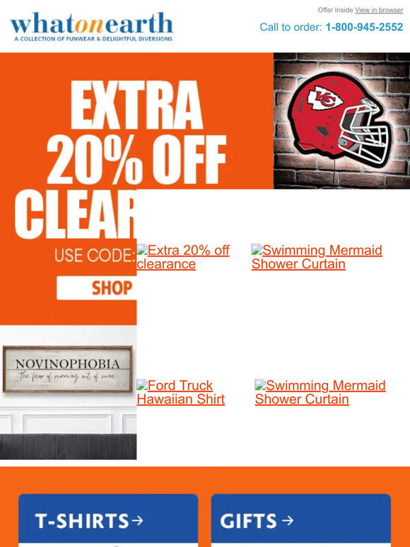 What On Earth Catalog Additional 20 Off Clarence Shop Now Milled