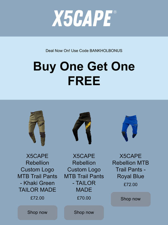 Buy One Get One FREE! Your Chance to Double Your Shopping Cart!