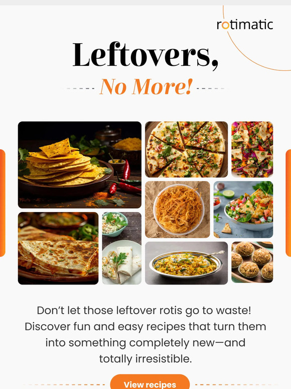 Rotimatic: 5 Ways to Transform Leftover Rotis 🌟 | Milled