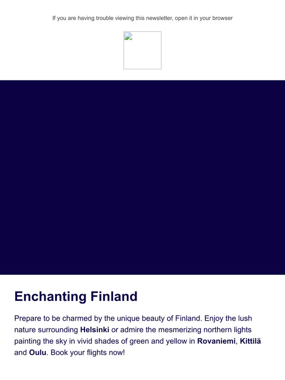 Discover Finland's lush nature and northern lights