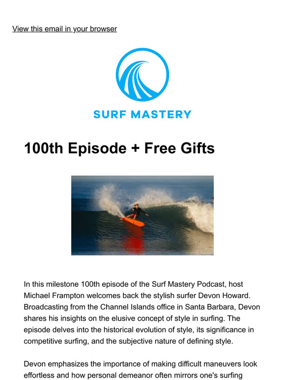100th episode + Free gifts