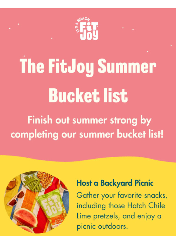 Have You Checked Off These Summer Bucket List Items?