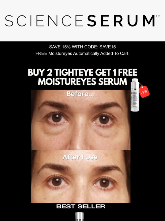 🚨FREE MOISTUREYES SERUM! 🚨