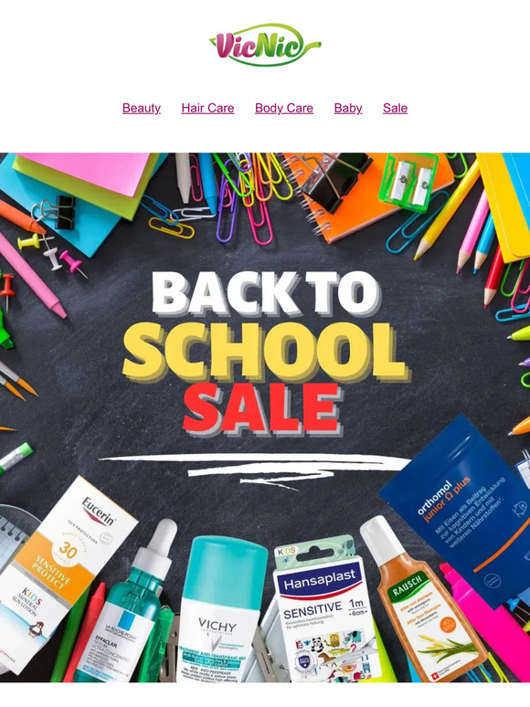 Back to School 2024 📚✏️ Offers For The Whole Family | 20-40% off Kids & Baby Skin Care | Up to 25% off Selected Supplements