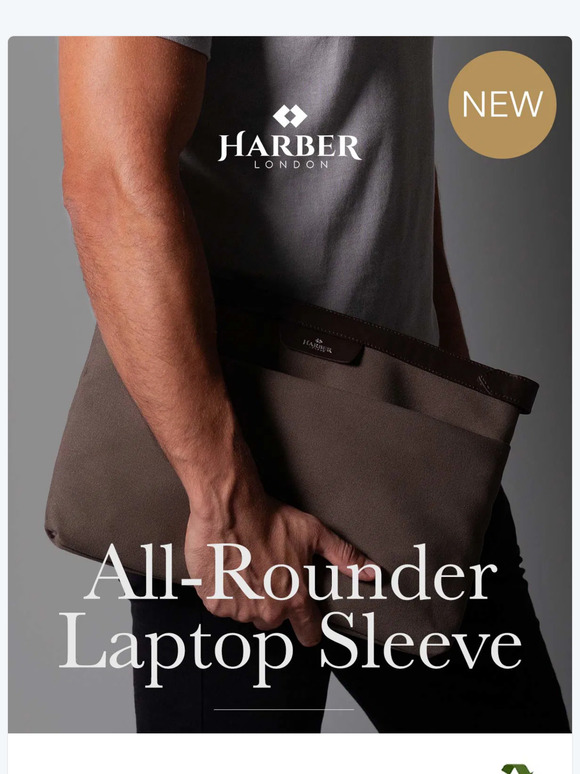NEW IN! All-Rounder Laptop Sleeve 15% Off Launch | Harber London