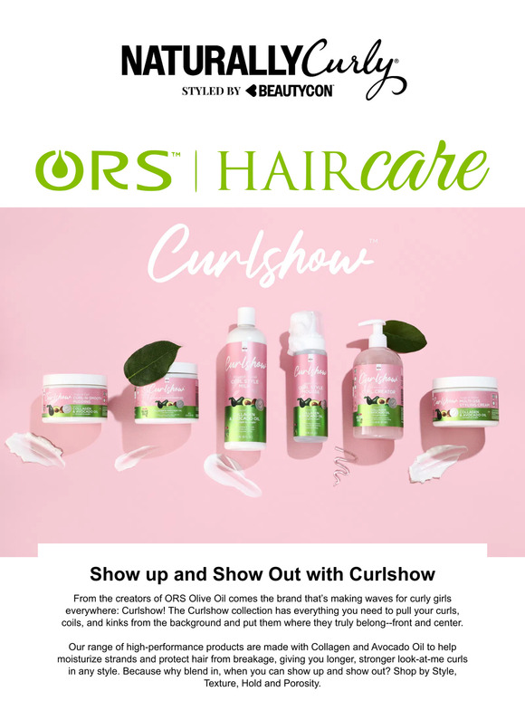 Put Your Curls In The Spotlight with ORS