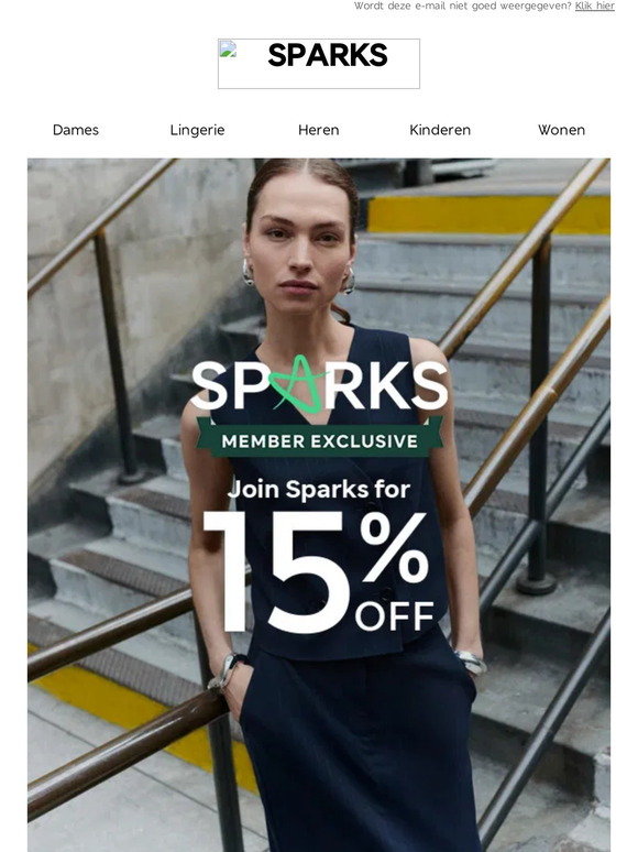 Want 15% off? Step this way