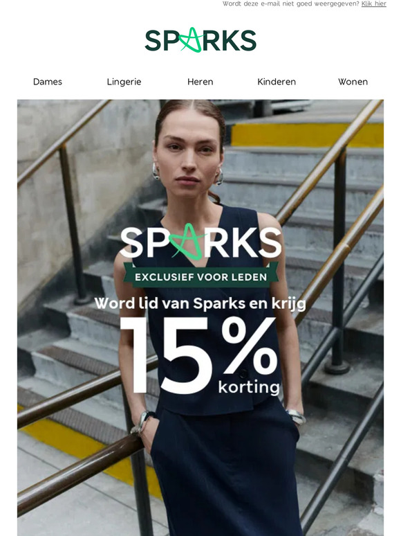 Wil je 15% korting? Deze kant op