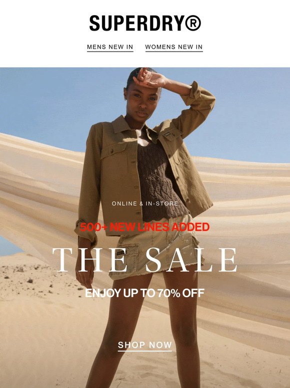 Up to 70% Off Must-Have Styles