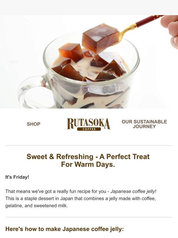 Our Amazing Japanese Coffee Jelly Recipe ☕😋