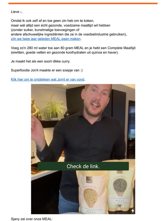 Zijn Reactie toen hij deze Complete Maaltijd voor het Eerst Probeerde - 40% korting