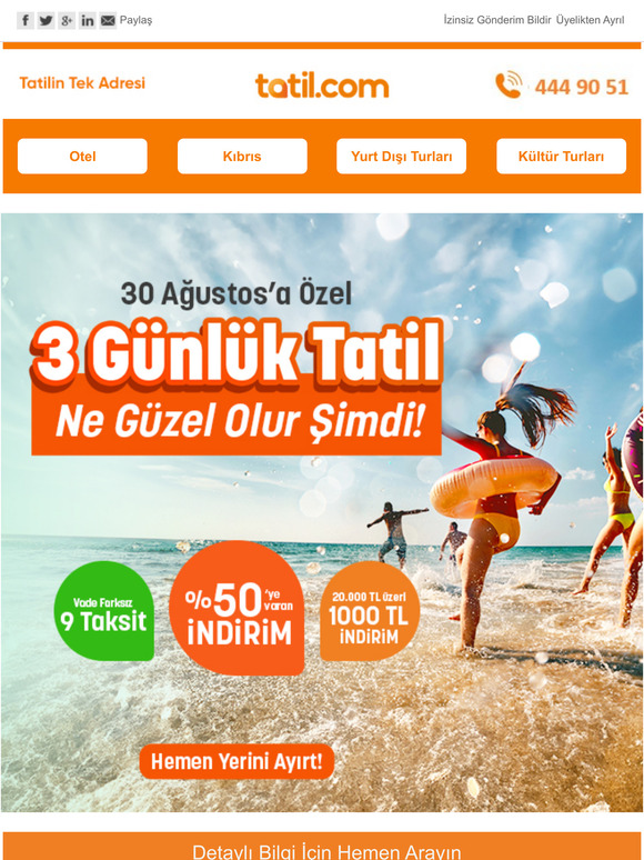 30 Ağustos'a Özel 3 günlük Tatil Ne Güzel Olur Şimdi!☀️🏊🍹✈️🌍👪👫🎤