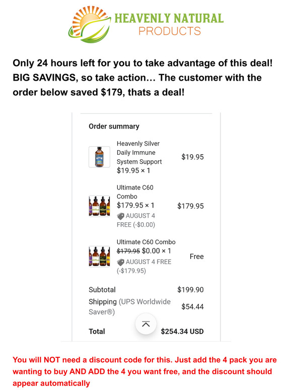 Double Your Order at No Extra Cost!