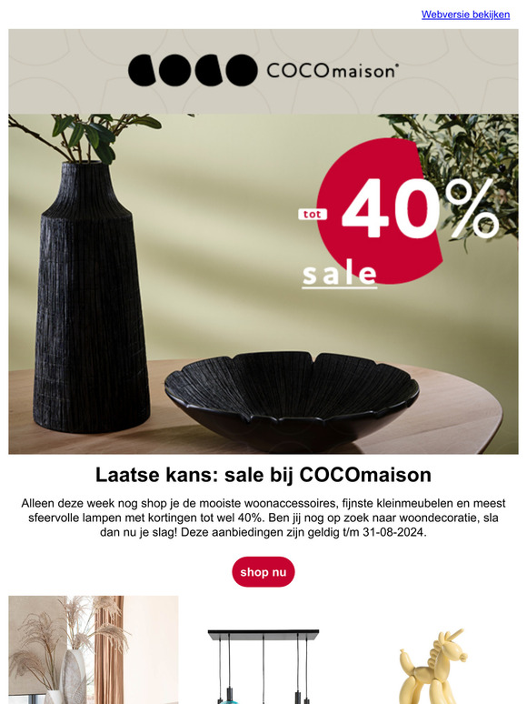 Hi — ✨ Tot 40% korting tijdens onze sale