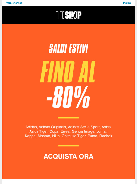 ❗❗ SALDI ESTIVI ❗❗ Fino all'80% di sconto!