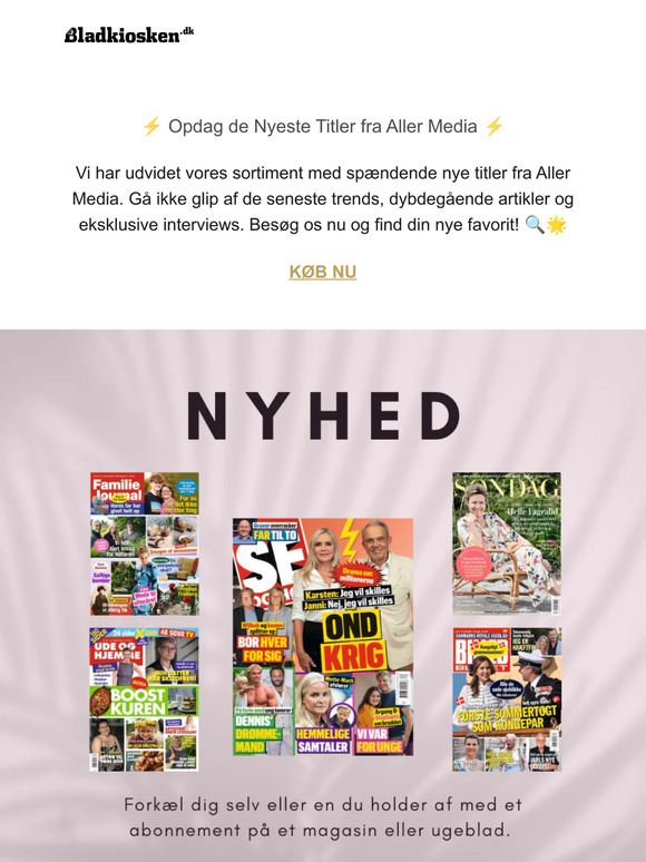 Mød efteråret med læsning og gode tilbud ☕🌤