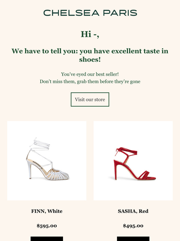 You have great taste on shoes